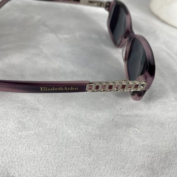 Elizabeth Arden Eyeglasses Frame EA 1144-3 Women's Purple Rectangular 52-16-135 - Picture 6 of 9